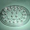 Oval Soap Tray, Clear
